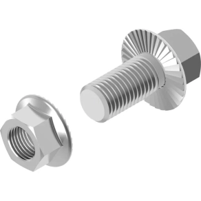   BAKS SKKM8×12 Csavargarnitúra (hatlapfejű csavar M8x12mm + anya) horganyzott 650352