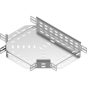  Baks 156630 TKJ300H50 Kábeltálca T-idom 50x 300 mm, anyagvastagság 1,0mm156630, villamos kábelek nyomvonalvezetéséhez