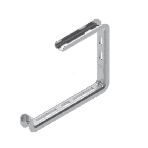   Baks 720210 WSS100 ( 120 mm) oldalfali és mennyezeti tartókengyel tartóelem, kábelvezetési elemek rögzítéséhez