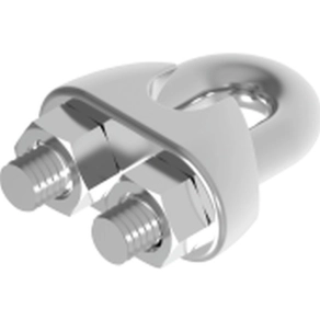 Baks 650623 ZL10 Kábelszorító kengyel 10 mm horganyzott