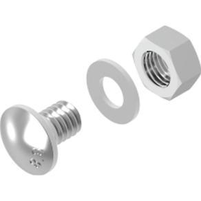   BAKS SGN6×12 Csavargarnitúra (lencsefejű csavar M6x12 + alátét + anya) 650442