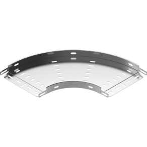   Baks 160114 KKPJ100H60 vízszintes sarokidom 60x 100 mm 90 fokos, kábelvezetési elemek csatlakoztatásához