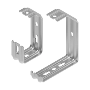  BAKS WSKS100 (118mm) oldalfali és mennyezeti tartókengyel rácsos kábeltálcához, anyagvastagság 1,5mm 903600