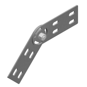   BAKS LZGCH50 Nagyfesztávú kábeltálca csuklós összekötő 40x186mm, tűzihorganyzott, anyagvastagság 2,0mm 353000