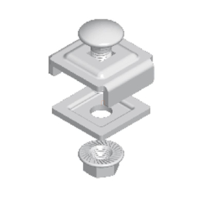   BAKS USSN/USSO rácsos kábeltálca összekötő 28x24mm 900201