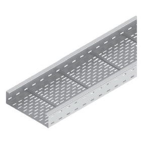   Baks 220050 KSP500H100/3N kábeltálca 100×500×3000 mm önhordó szalaghorganyzott 1,5 mm anyagvastagság, villamos kábelek nyomvonalvezetéséhez