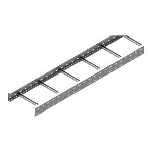   Baks 410040 DSP400H100/3 kábellétra 100×400×3000 mm, önhordó, szalaghorganyzott, anyagvastagság 1,5 mm, villamos kábelek nyomvonalvezetéséhez