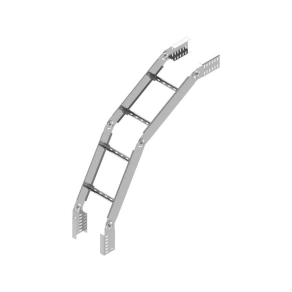   Baks 413462 LLDSC600H100 Kábellétra csuklós sarokidom függőleges 100x 600 mm 90 fokos szalaghorganyzott, anyagvastagság 2,0 mm