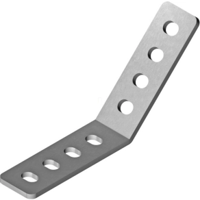   Baks 664003 LCTV2 Sínösszekötő elem 40/ 41 mm sínhez, cinkpelyhes horganyzás, anyagvastagság 5,0 mm összekötőelem, kábelvezetési elemek csatlakoztatásához