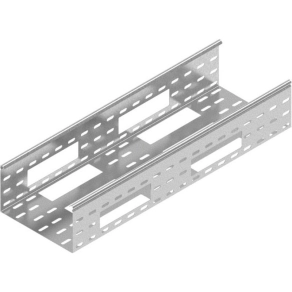   Baks 181616 KAP150H110/3 kábeltálca 110×150×3000 mm szalaghorganyzott 1,5 mm anyagvastagság 40x 140 mm oldal- és alsó nyílásokkal