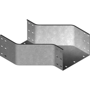   BAKS OPZLP300H200 Kábeltálca kitérő idom 200x300mm balos, vízszintes, tűzihorganyzott, anyagvastagság 1,5mm 374730