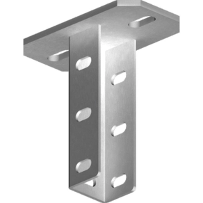   Baks 751210 PSCN fejlemez 40x 40 mm-es profilhoz szerelőlemez, villamos szerelési feladatokhoz