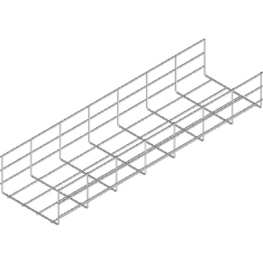   Baks 912240 KSG400H110/3 rácsos kábeltálca 112×400×3000 mm, villamos kábelek nyomvonalvezetéséhez