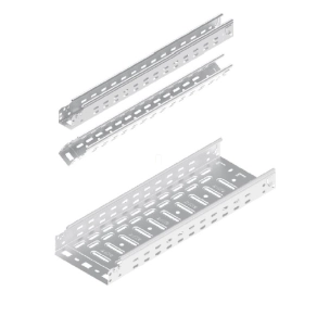   Baks 162923 KFJ300H60/3 kábeltálca 60×300×3000 mm gyorsösszekötővel szalaghorganyzott 1,0 mm anyagvastagság, villamos kábelek nyomvonalvezetéséhez