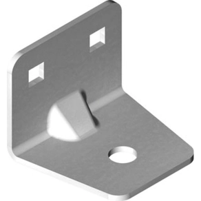   Baks 810001 SMKMC50 Kábeltálca rögzítőtalp 40x 45 mm gépek áramellátásához szalaghorganyzott, anygavastagság 2,0 mm, villamos kábelek nyomvonalvezetéséhez