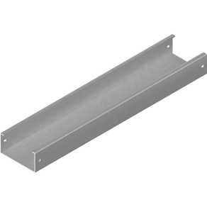   Baks 813510 KMP100H100/2 kábeltálca 100×100×2000 mm szalaghorganyzott 1,5 mm anyagvastagság perforáció nélkül, villamos kábelek nyomvonalvezetéséhez