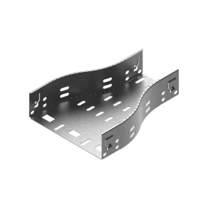   Baks 165712 RKSFJ150/100H60 Kábeltálca szűkítőidom 150/ 100 mm szimmetrikus, anyagvastagság 1,0 mm, villamos kábelek nyomvonalvezetéséhez