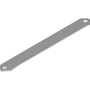   Baks 641720 PLTS200 Kábellétra támasztó elem 25x 235 mm, szalaghorganyzott, anyagvastagság 3,0 mm, villamos kábelek nyomvonalvezetéséhez