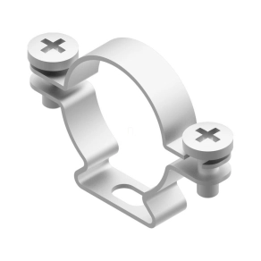   Baks 800787 OBS60 Csőbilincs 54–63 mm 8x 14 mm hosszanti perforációval horganyzott, villamos szerelési feladatokhoz