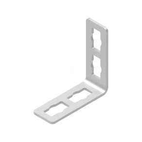   Baks 650812 LCSP2 C-sín 90 fokos összekötő 40×110×110 mm cinkpelyhes horganyzás, anyagvastagság 4,0 mm összekötőelem