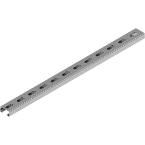  Baks 646320 C-SÍN (profilsín) 41×21×1,5 mm 2 m/szál szalaghorganyzott CMSP41H21/2 szerelősín, kábelvezetési elemek rögzítéséhez