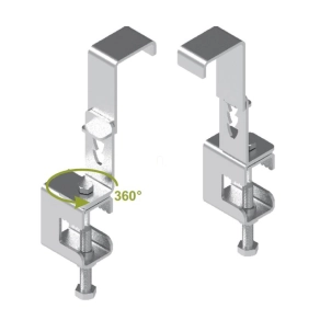   BAKS UDU1 univerzális lefogató I-gerendára, kábellétrához, önhordó tálcákhoz 100/110/120mm oldalmagassághoz 751626