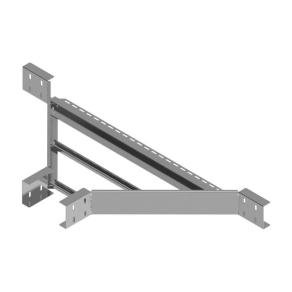   Baks 420211 TDSUC200H110 beépíthető leágazóidom kábellétrához 110x200, kábelvezetési elemek csatlakoztatásához