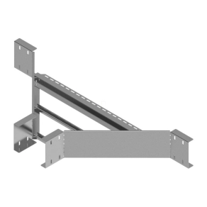   Baks 420511 TDSUC500H110 beépíthető leágazóidom kábellétrához 110x500, kábelvezetési elemek csatlakoztatásához