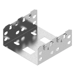   BAKS LUFJ300H60 Kábeltálca összekötő 301x100mm csavar nélküli szerelés, szalaghorganyzott, anyagvastagság 1,0mm 163064