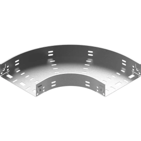   Baks 164062 KPFJ400H60 90 fokos sarokidom 60x400 gyorsösszekötővel KF tálcákhoz 1,0 mm anyagvastagság összekötőelem, kábelvezetési elemek csatlakoztatásához
