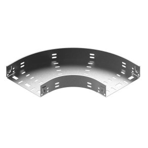  Baks 166062 KPFJ600H60 90 fokos sarokidom 60x600 gyorsösszekötővel KF tálcákhoz 1,0 mm anyagvastagság összekötőelem, kábelvezetési elemek csatlakoztatásához