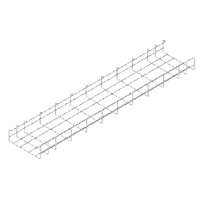   BAKS LSR60H60/2 Rácsos kábeltálca összekötő 60x60x2000mm csúsztatható, horganyzott, KSG tálcákhoz 972602