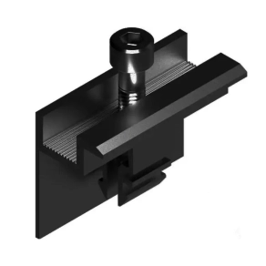   Baks 827442 BUFK32L PV véglefogató szett 32 mm fekete CLICK (RAL2/9005) napelemes szerelési elem, napelemes tartószerkezetek szereléséhez