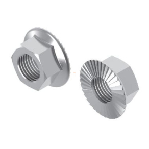   BAKS NKZM10E PV martalátétes kombinált anya M10 A2 rozsdamentes acél (100db/cs) 890009