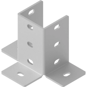   Baks 661309 PVC80 Fejlemez 210×140×79 mm, tűzihorganyzott, anyagvastagság 5,0 mm, villamos szerelési feladatokhoz