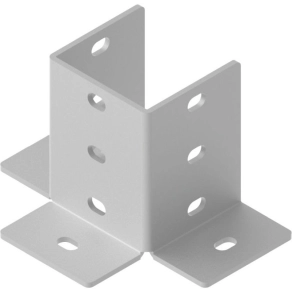   Baks 661310 PVC100 Fejlemez 230×140×99 mm, tűzihorganyzott, anyagvastagság 5,0 mm, villamos szerelési feladatokhoz