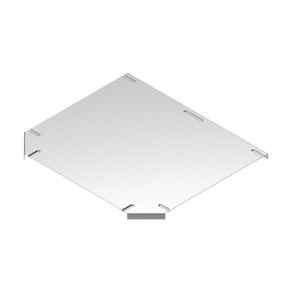   Baks 982236 PTKSZ150 Rácsos kábeltálca T-idom fedél 150 mm vízszintes, szalaghorganyzott, anyagvastagság 1,0 mm, villamos kábelek nyomvonalvezetéséhez