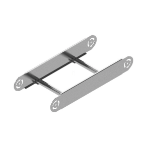   Baks 420262 ELDSP600H100 Kábellétra csuklós sarokelem függőleges 100x 600 mm szalaghorganyzott, anyagvastagság 1,5 mm, villamos kábelek nyomvonalvezetéséhez