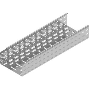   Baks 110852 KGD500H100/3 kábeltálca 100×500×3000 mm szalaghorganyzott 1,2 mm anyagvastagság, villamos kábelek nyomvonalvezetéséhez