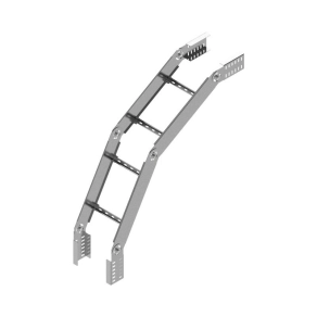   Baks 420961 LLDSP600H100 Kábellétra csuklós sarokidom függőleges 100x 600 mm 90 fokos szalaghorganyzott, anyagvastagság 1,5 mm