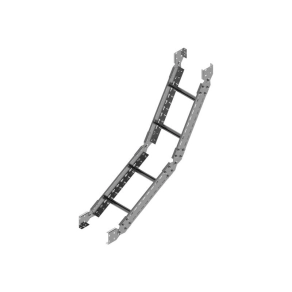   Baks 492420 LPDP200H100N Kábellétra csuklós sarokidom függőleges 100x 200 mm 90 fokos szalaghorganyzott, anyagvastagság 1,5 mm