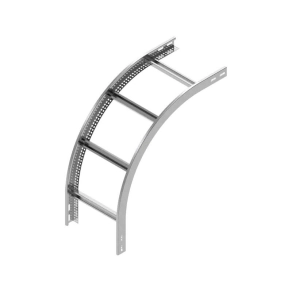   Baks 449020 LPDZP200H45N Kábellétra külső sarokidom függőleges 45x 200 mm 90 fokos szalaghorganyzott, anyagvastagság 1,5 mm