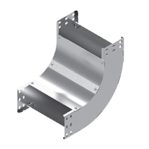   Baks 131087 LUBNP500H80 Sarokidom 90 fokos 80x 500 mm függőleges, fedéllel, kábelvezetési nyomvonal lefedésére