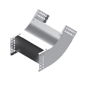   Baks 131179 LUMBNJ150H100 Sarokidom 45 fokos 100x 150 mm függőleges, fedéllel, kábelvezetési nyomvonal lefedésére