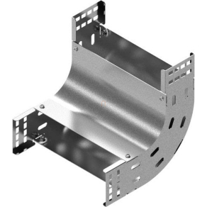   BAKS LUNJ200H60 Kábeltálca sarokidom 90 fokos függőleges 60x200mm univerzális, fedéllel 130969