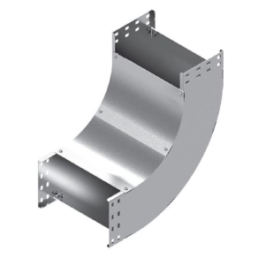   Baks 131258 LUPNJ300H110 Kábeltálca sarokidom 90 fokos 110x 300 mm függőleges, fedéllel, villamos kábelek nyomvonalvezetéséhez