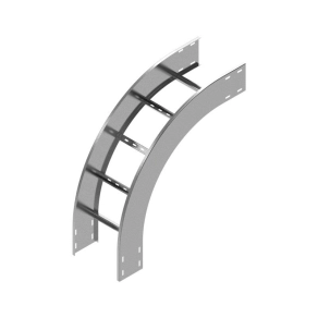   Baks 423851 LZDSP500H150 Nagyfesztávú kábellétra külső sarokidom függőleges 150x 500 mm 90 fokos szalaghorganyzott, anyagvastagság 1,5 mm