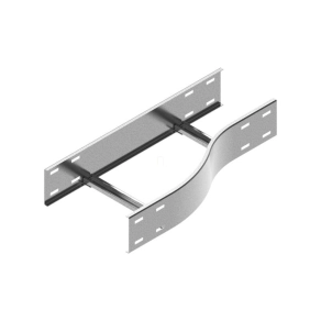   Baks 420451 RLDSP600/500H100 Kábellétra szűkítőidom 100x600/ 500 mm balos, villamos kábelek nyomvonalvezetéséhez
