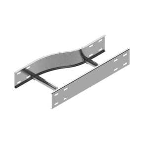   Baks 422531 RPDSP400/300H120 Kábellétra szűkítőidom 120x400/ 300 mm jobbos, villamos kábelek nyomvonalvezetéséhez