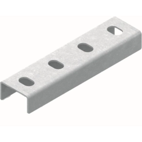   BAKS LCC40H40 C-szerelősín hosszanti összekötő 45x180x42mm, szalaghorganyzott, anyagvastagság 2,0mm 665320